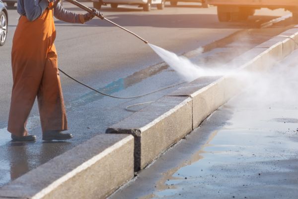 Commercial Concrete Cleaning in Athens