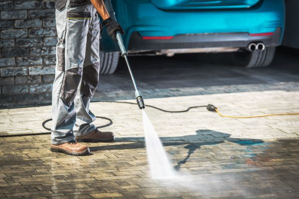 Driveway Pressure Washing in Athens