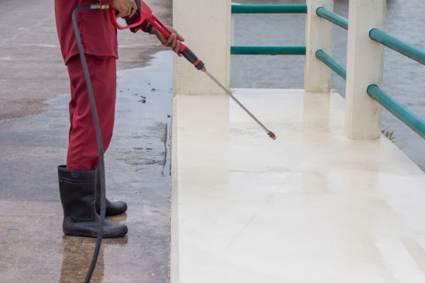 Industrial Concrete Cleaning in Athens