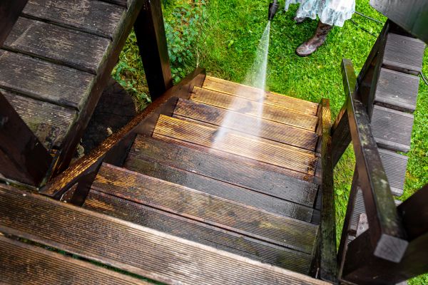 Cost of Wood Power Washing in Athens